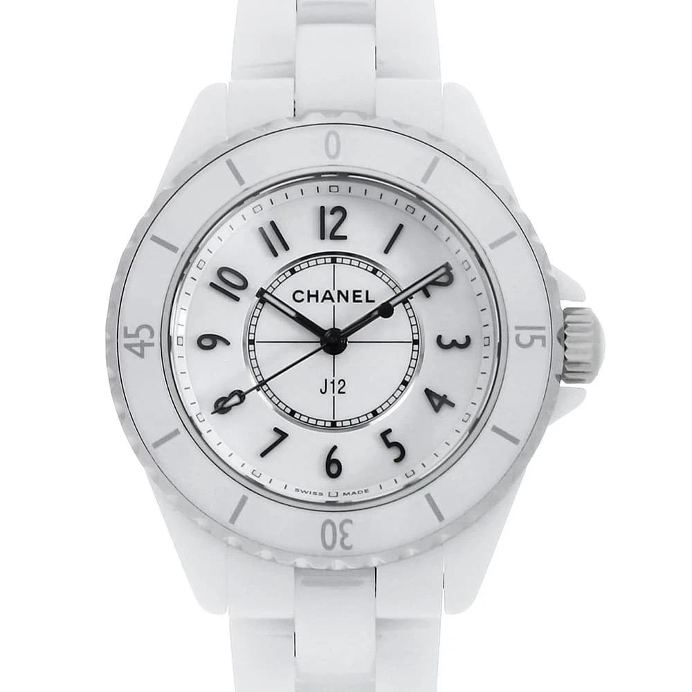 CHANEL J12 WHITE CERAMIC WATCH (1 of 5)