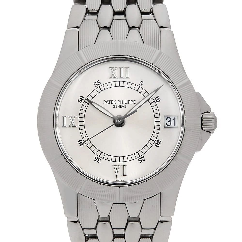 PATEK PHILIPPE NEPTUNE WATCH: PATEK PHILIPPE NeptuneWatch Brand: PATEK PHILIPPE Type: Wrist watch Material: Band Material Stainless Steel, Case Material Stainless Steel Color: Dial Color Silver Size: Band Size 18cm (7.1inch),