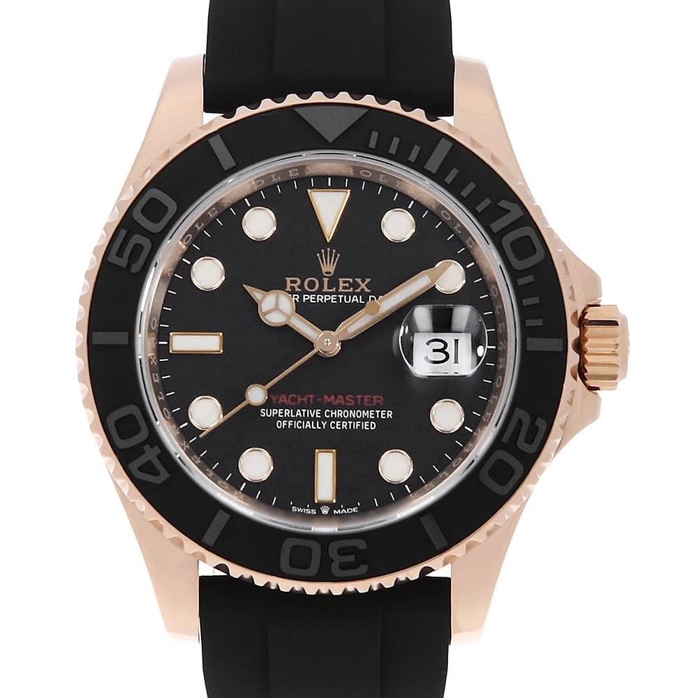 ROLEX YACHT MASTER BLACK WATCH (1 of 7)