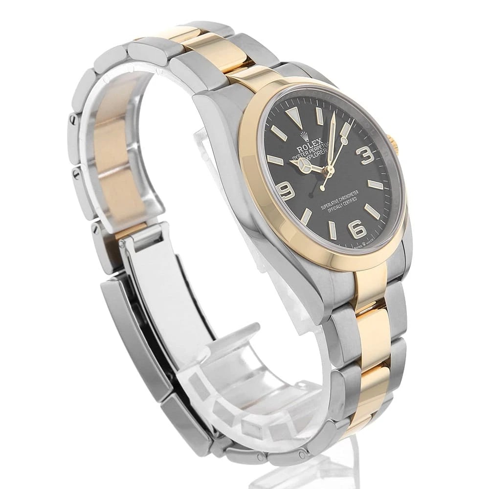 ROLEX EXPLORER BLACK WATCH - 3