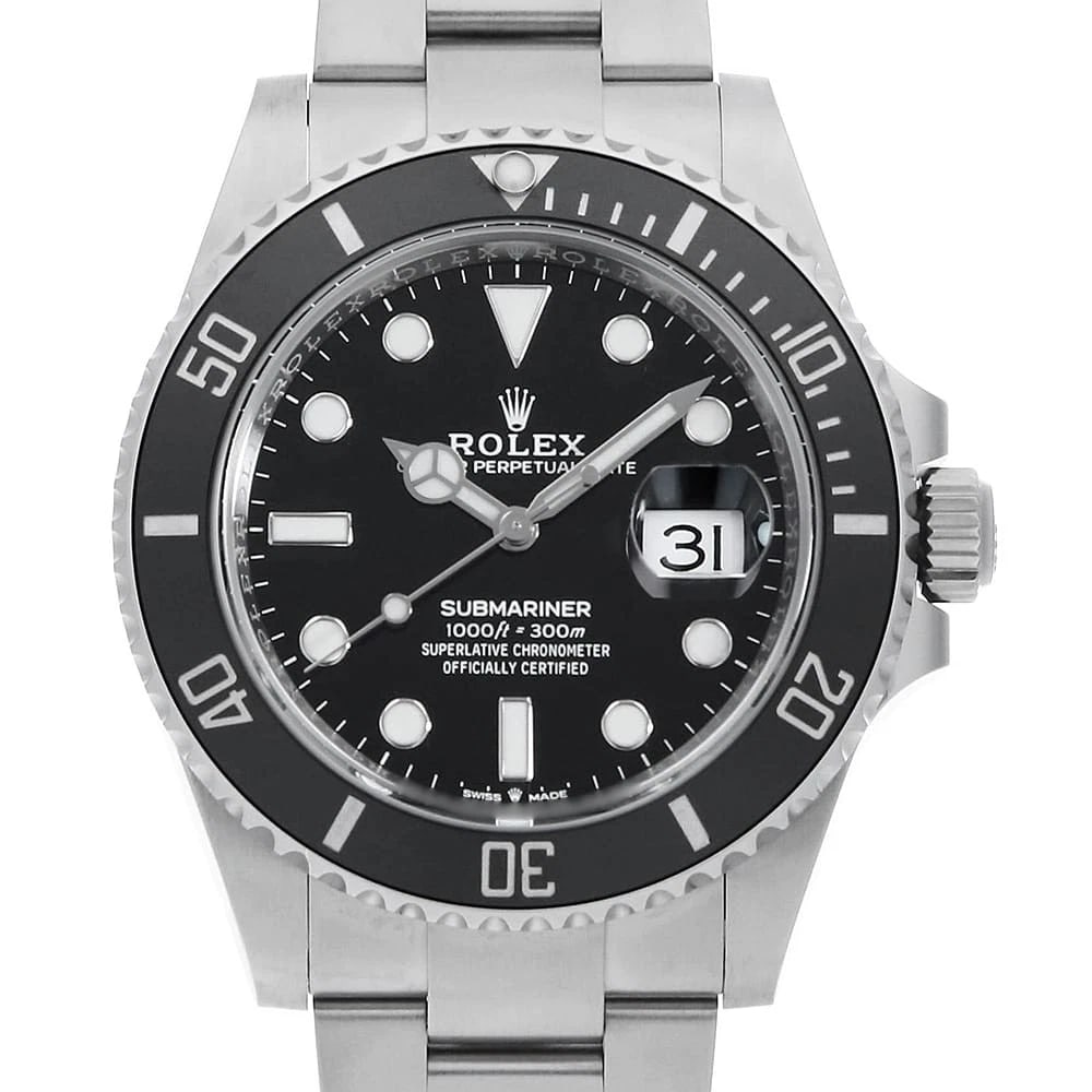 ROLEX SUBMARINER DATE BLACK WATCH: ROLEX SUBMARINER Date black Watch Brand: ROLEX Type: Wrist watch Material: Band Material Stainless Steel, Case Material Stainless Steel Color: Dial Color Black Size: Band Size 20.5cm