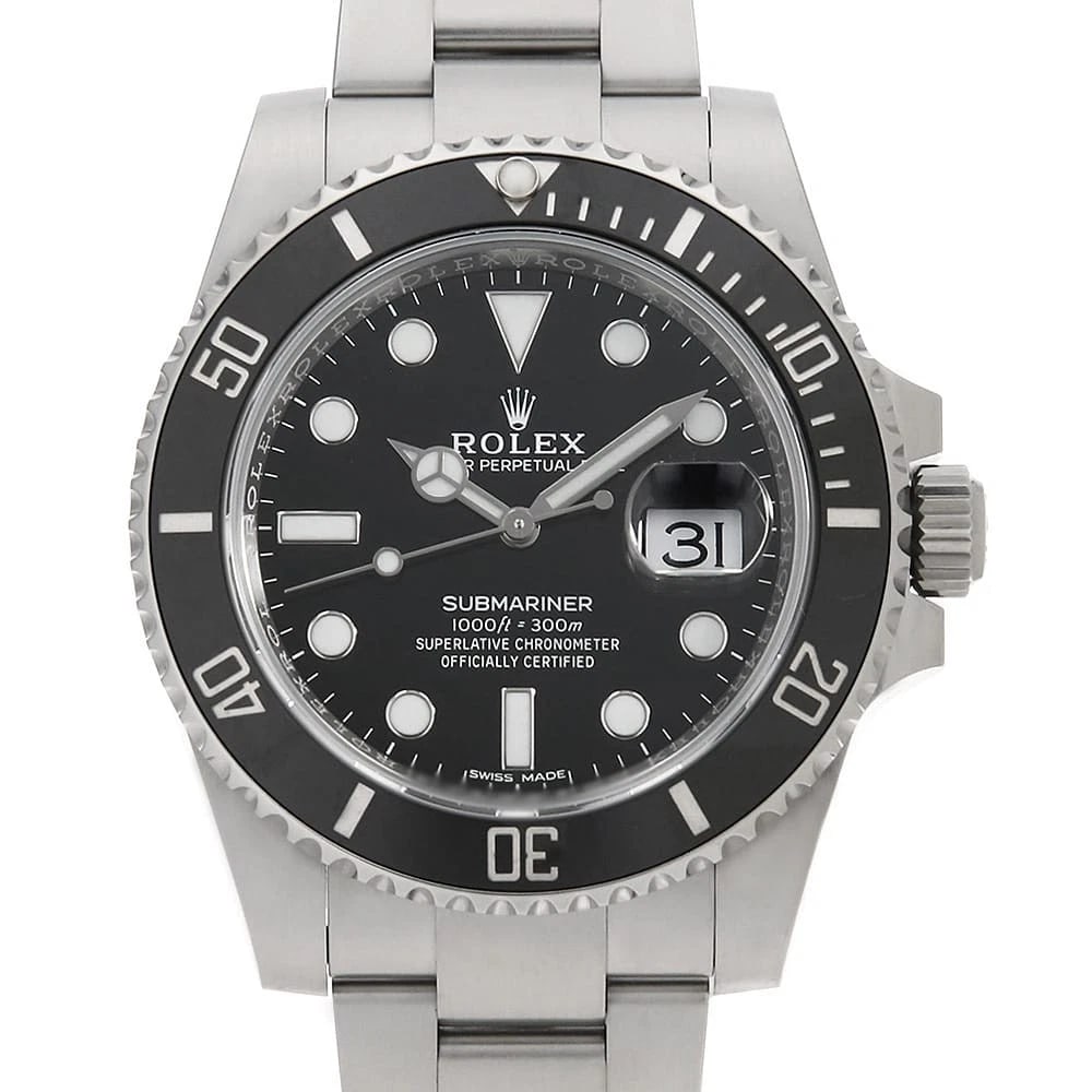 ROLEX SUBMARINER DATE BLACK WATCH (1 of 7)