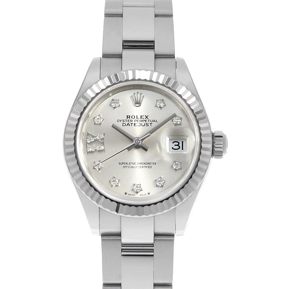 ROLEX DATEJUST STAR DIAMOND SILVER OYSTER BRACELET WATCH: ROLEX Datejust Star Diamond Silver oyster bracelET, Watch Brand: ROLEX Type: Wrist watch Material: Band Material Stainless Steel, Case Material Stainless Steel Color: Dial Color Silver Size: