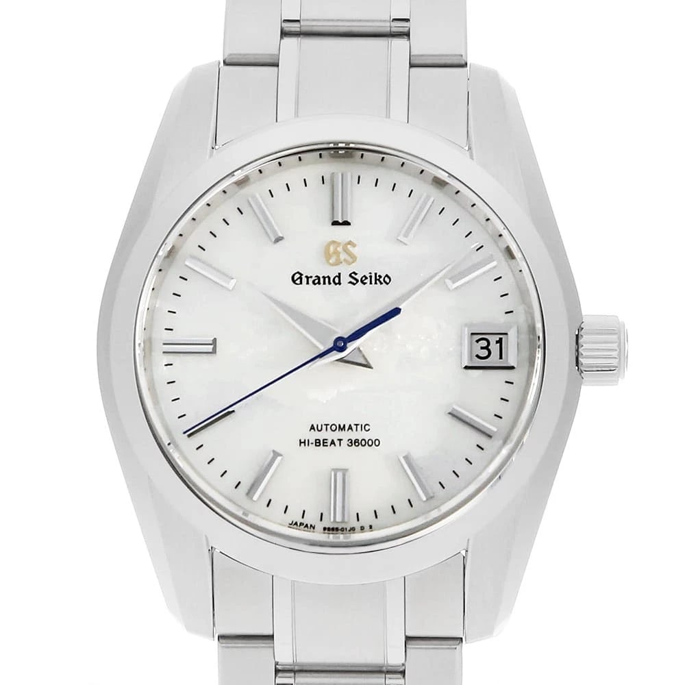 GRAND SEIKO HERITAGE COLLECTION MECHANICAL HI-BEAT CALIBER WATCH: Grand Seiko Heritage Collection Mechanical Hi-Beat Caliber, Watch Brand: Grand Seiko Type: Wrist watch Material: Band Material Stainless Steel, Case Material Stainless Steel Color: Dial Color