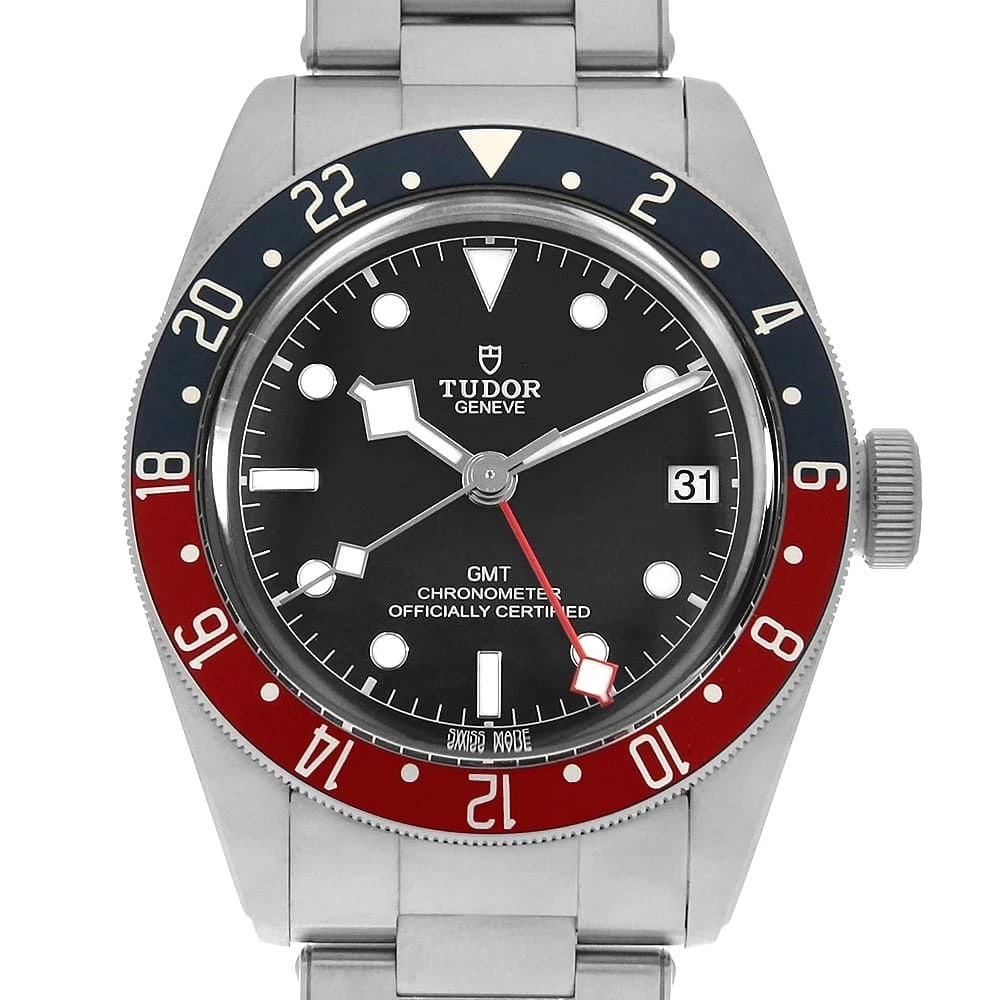 TUDOR HERITAGE BLACK BAY WATCH: TUDOR Heritage Black Bay Watch Brand: TUDOR Type: Wrist watch Material: Band Material Stainless Steel, Case Material Stainless Steel Color: Dial Color Black Size: Band Size 21cm (8.3inch),