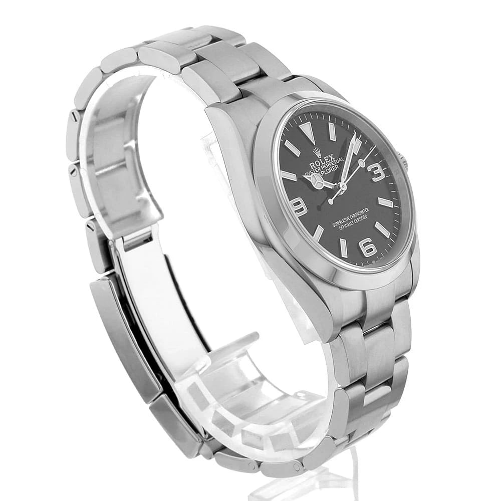 ROLEX EXPLORER BLACK WATCH - 3