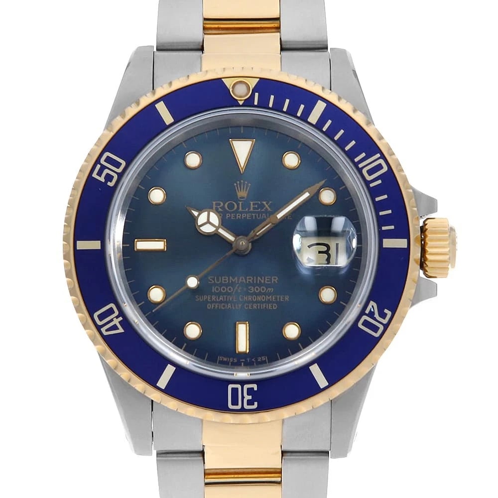 ROLEX SUBMARINER DATE BLUE WATCH (1 of 6)