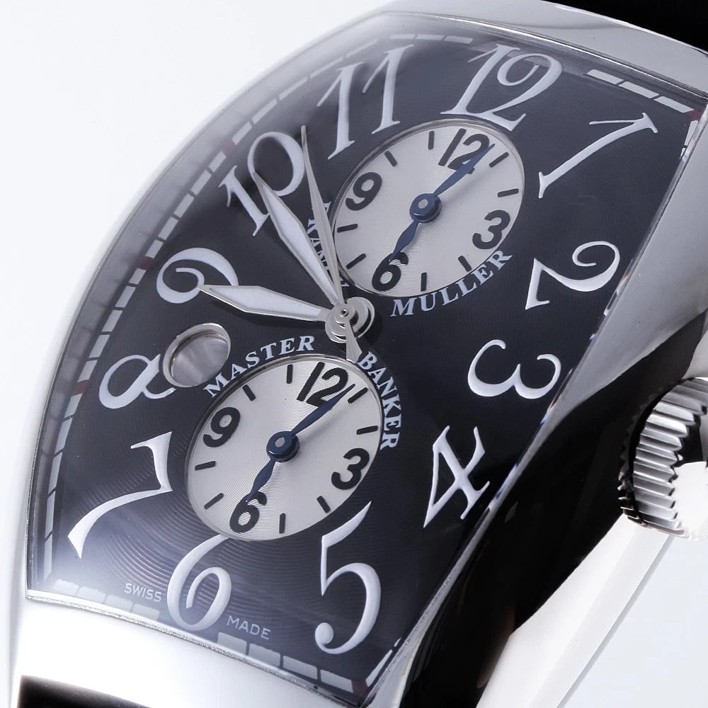 FRANCK MULLER TONNEAU CURVEX MASTER BUNKER WATCH - 3
