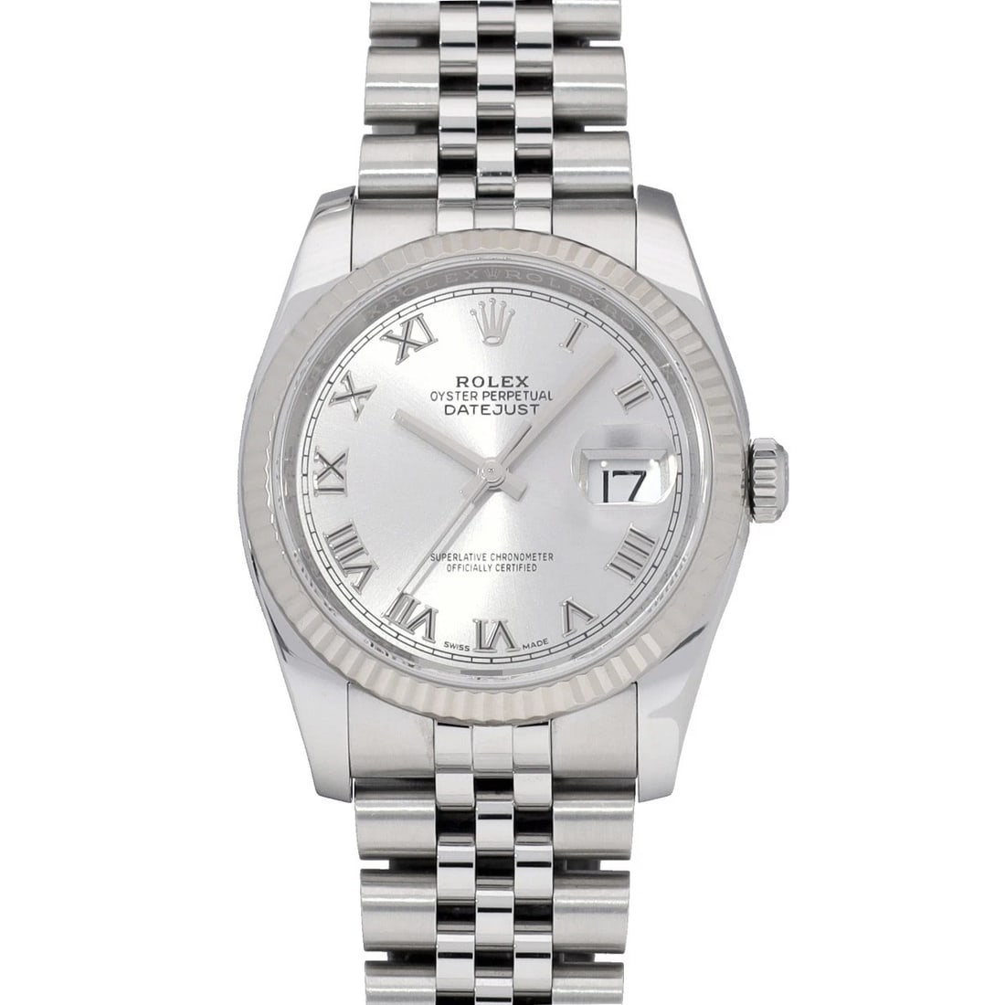 ROLEX DATEJUST GRAY WATCH: ROLEX Datejust gray WATCH Brand: ROLEX Type: Wristwatch Material: Band Material Stainless steel, Case Material Stainless steel Color: Dial Color gray Size: Case H/about 36mm W/about 36mm D/about 1