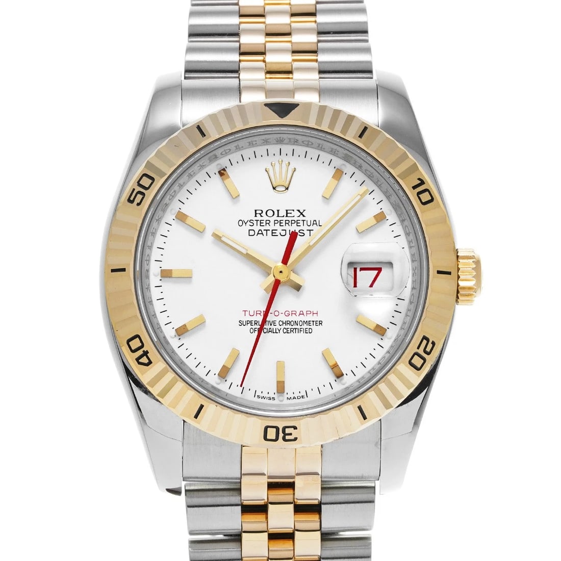 ROLEX DATEJUST WHITE WATCH: ROLEX Datejust white WATCH Brand: ROLEX Type: Wristwatch Material: Band Material Stainless steel/Yellow Gold, Case Material Stainless steel Color: Dial Color white Size: Case H/about 36mm W/about