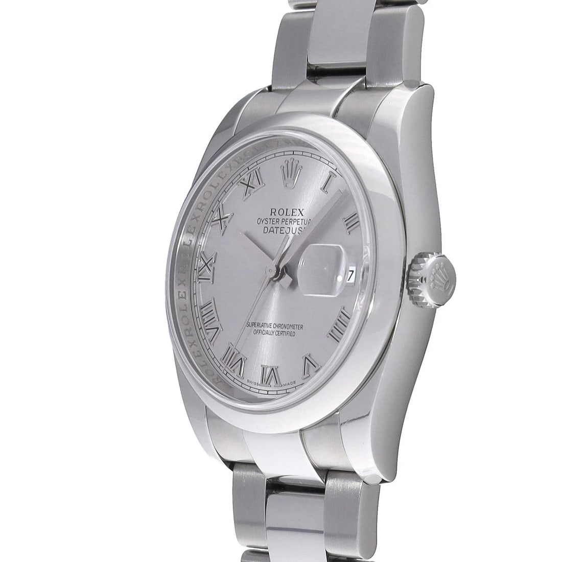 ROLEX DATEJUST GRAY WATCH - 2