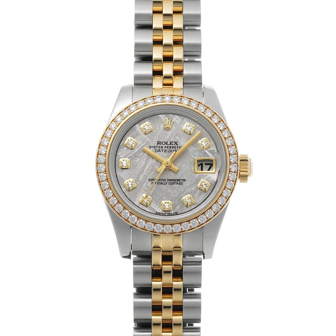 ROLEX DATEJUST METEOLITE DIAMOND WATCH (1 of 5)