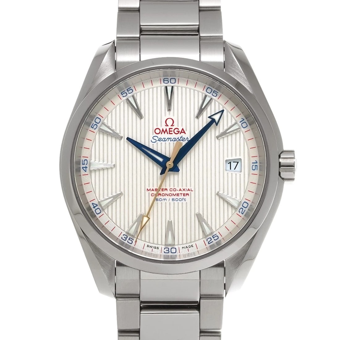 OMEGA SEAMASTER AQUA TERRA SILVER WATCH (1 of 4)