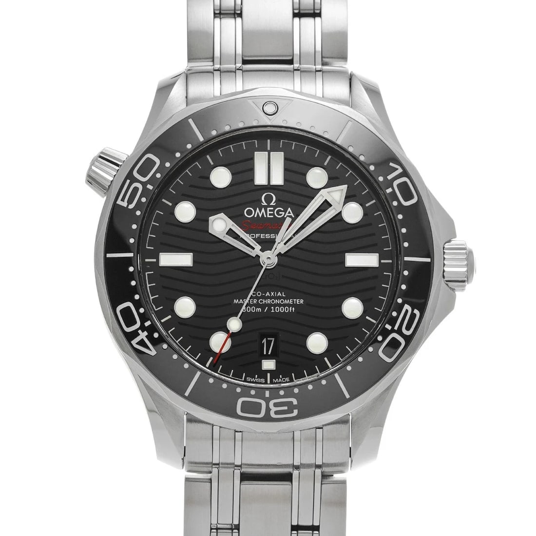OMEGA SEAMASTER CHRONOMETER: OMEGA Seamaster Chronometer Brand: OMEGA Type: Wristwatch Material: Band Material Stainless steel, Case Material Stainless steel Color: Dial Color black Size: Case H/about 42mm W/about 42mm D/abou