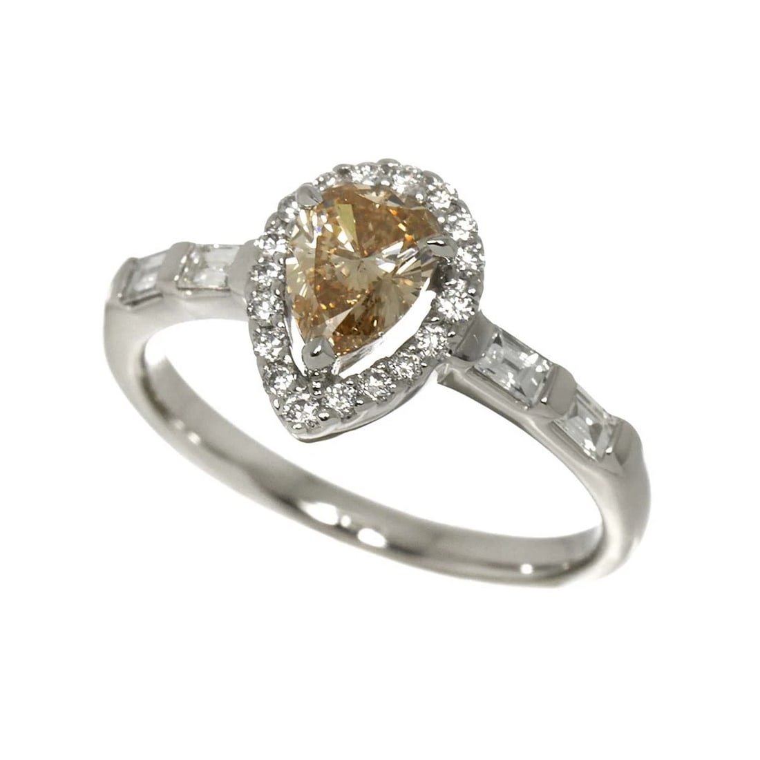 DIAMOND RING PT PLATINUM - 3