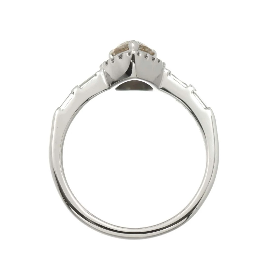 DIAMOND RING PT PLATINUM - 4