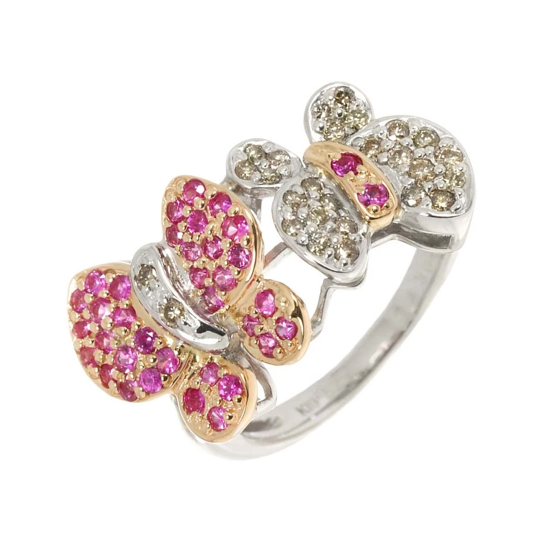 SAPPHIRE DIAMOND RING 18K (1 of 5)