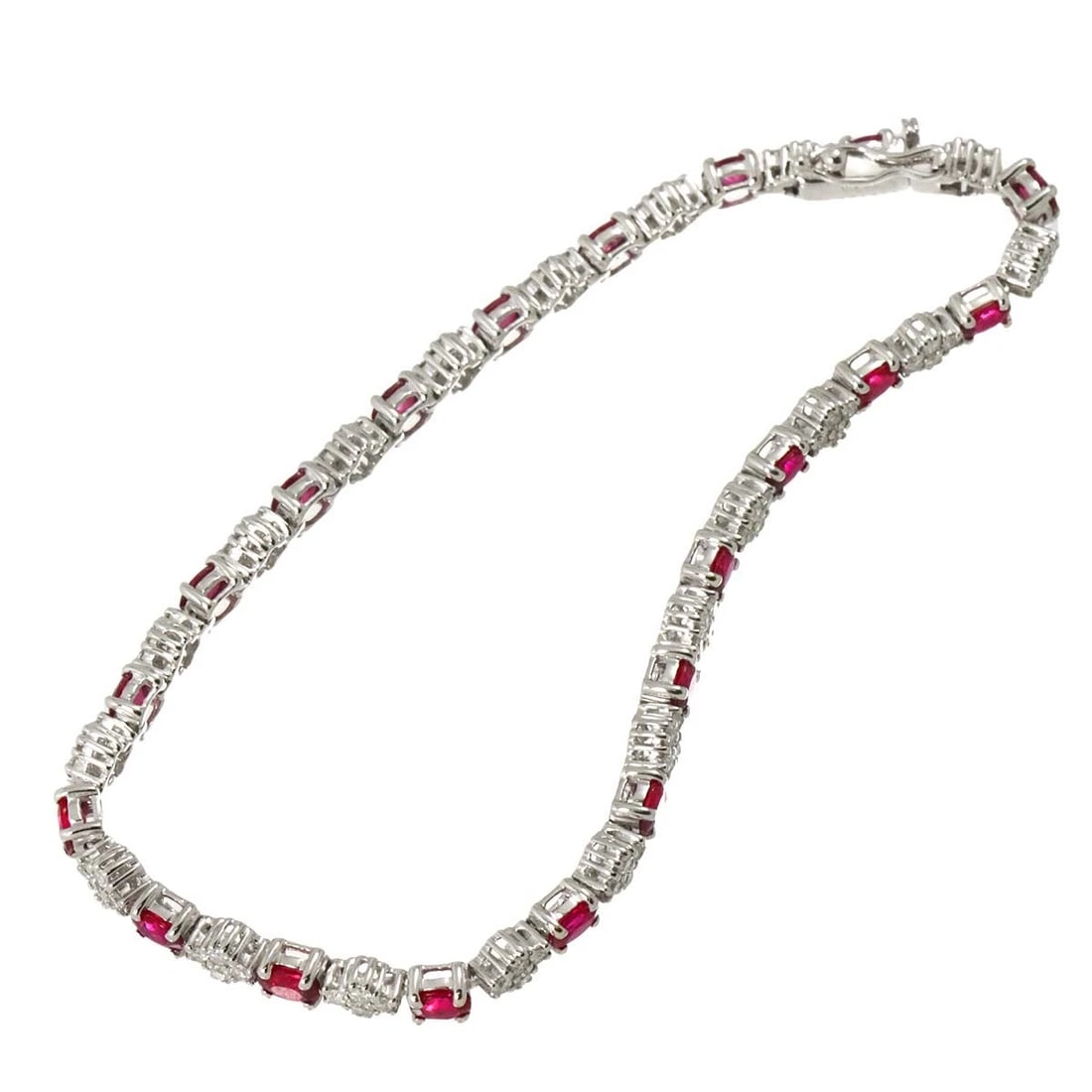 RUBY DIAMOND BRACELET 18K - 2