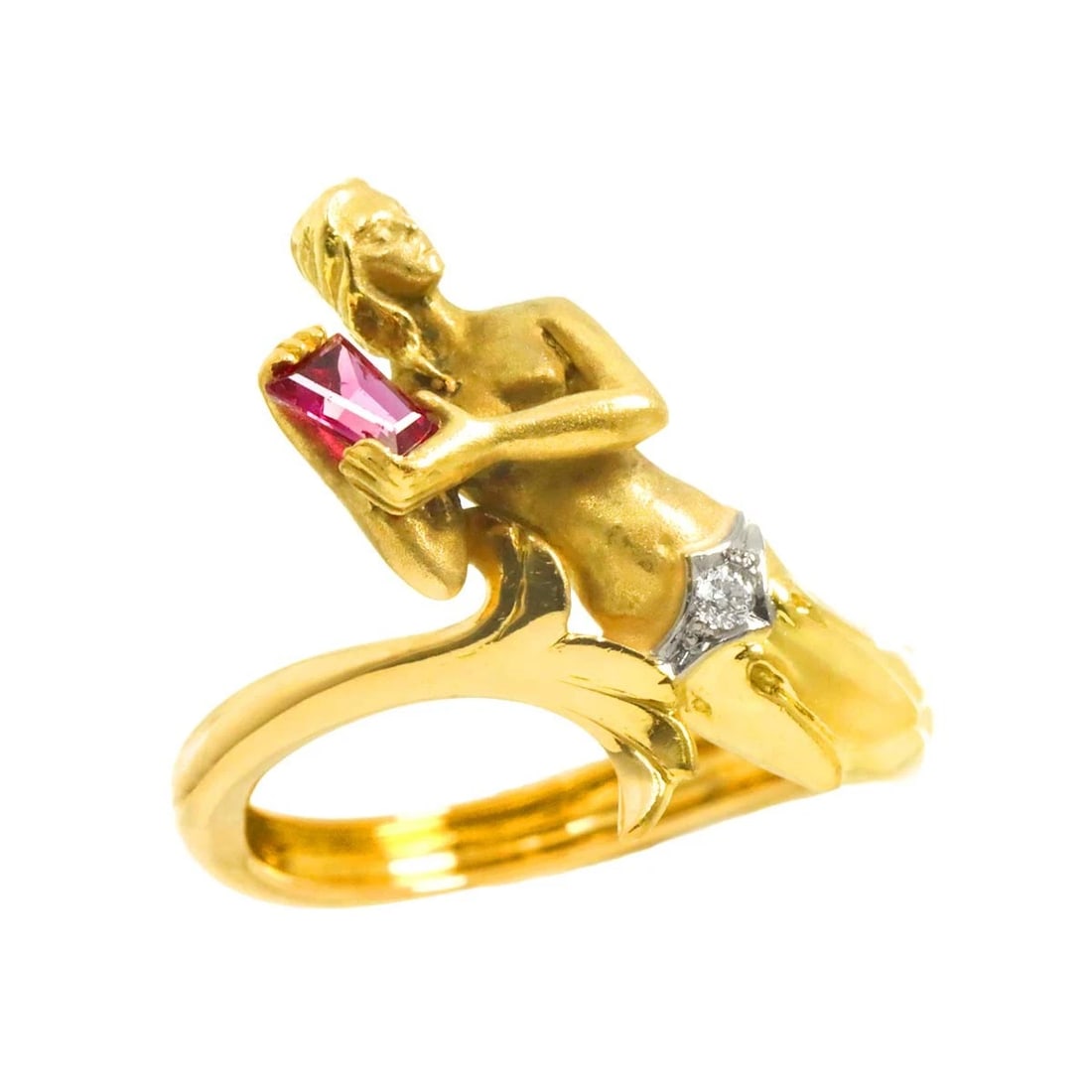 CARRERA Y CARRERA RUBY DIAMOND RING - 2