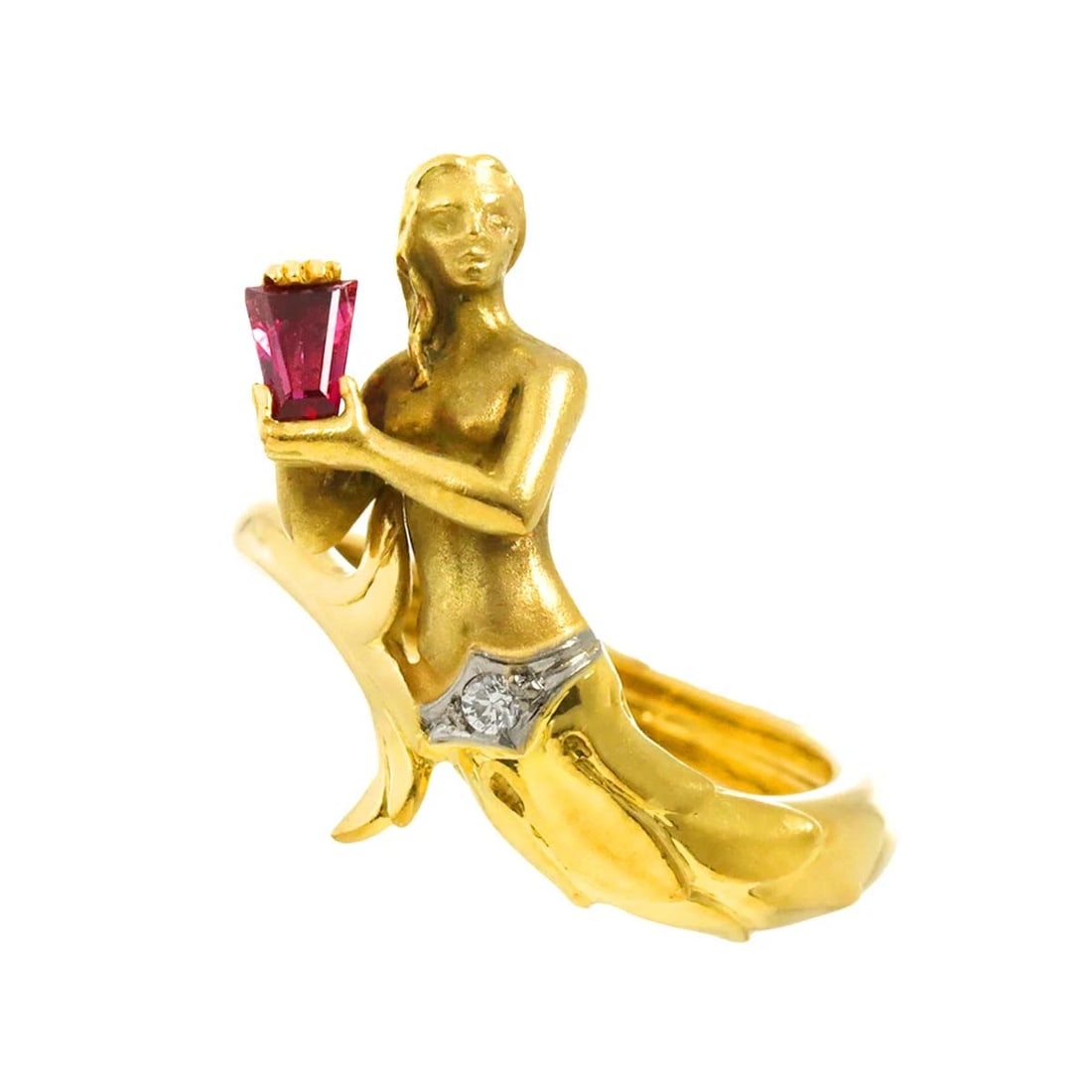 CARRERA Y CARRERA RUBY DIAMOND RING - 3