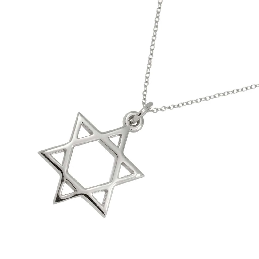 TIFFANY CO. NECKLACE 18K WHITE GOLD 750 (1 of 5)