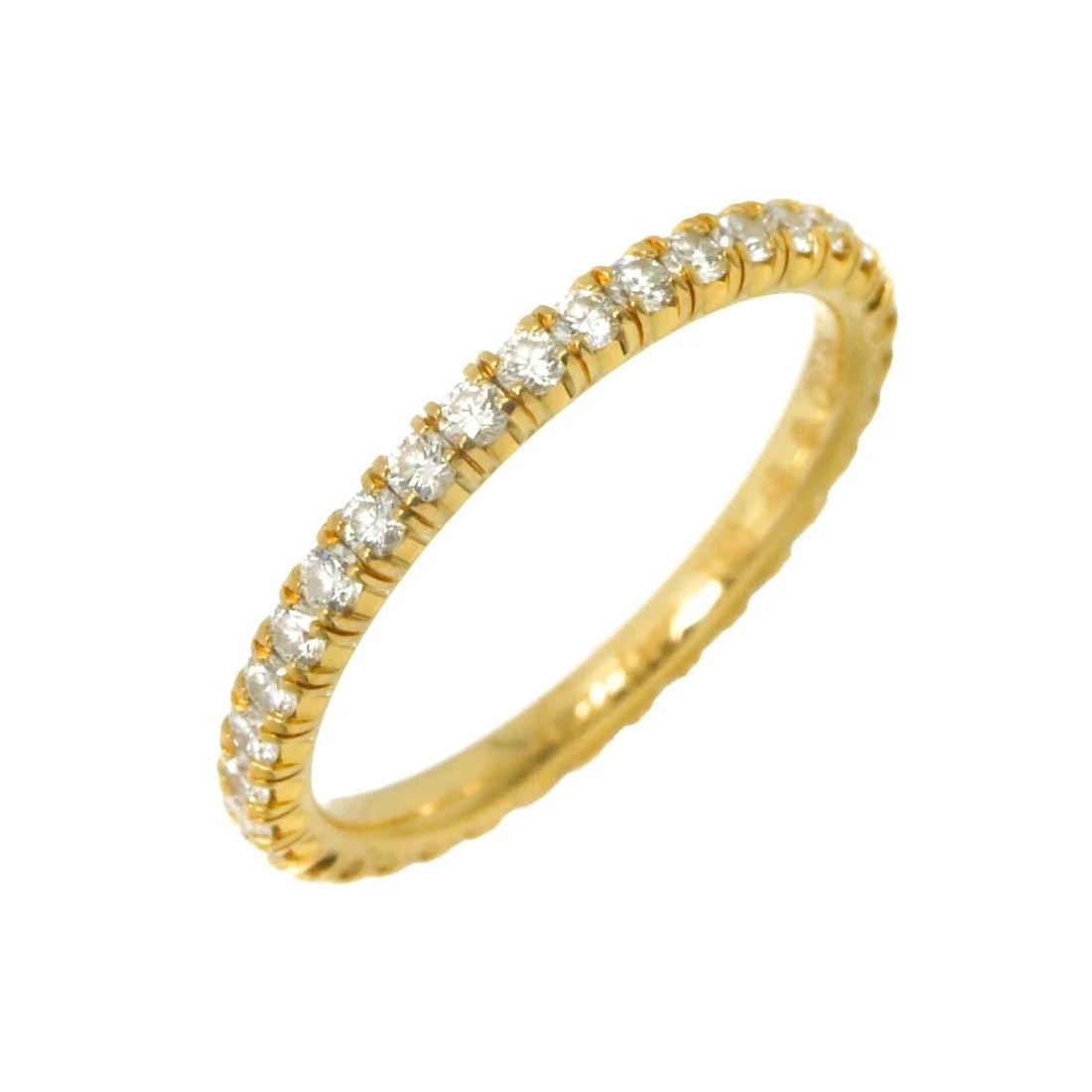 CARTIER ETINCELLE DE DIAMOND RING 18K YG 750 (1 of 3)