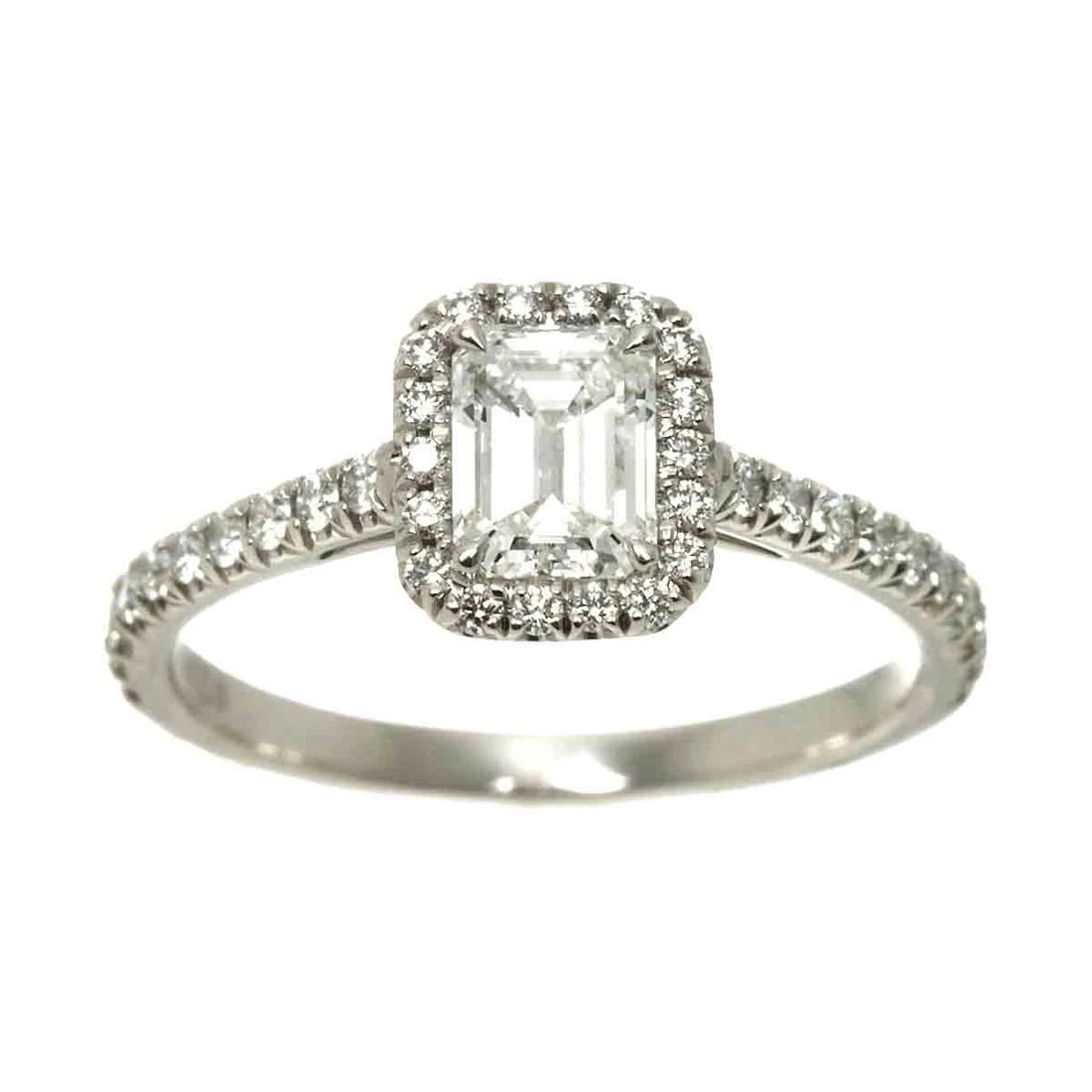 TIFFANY CO. DIAMOND RING PLATINUM - 2