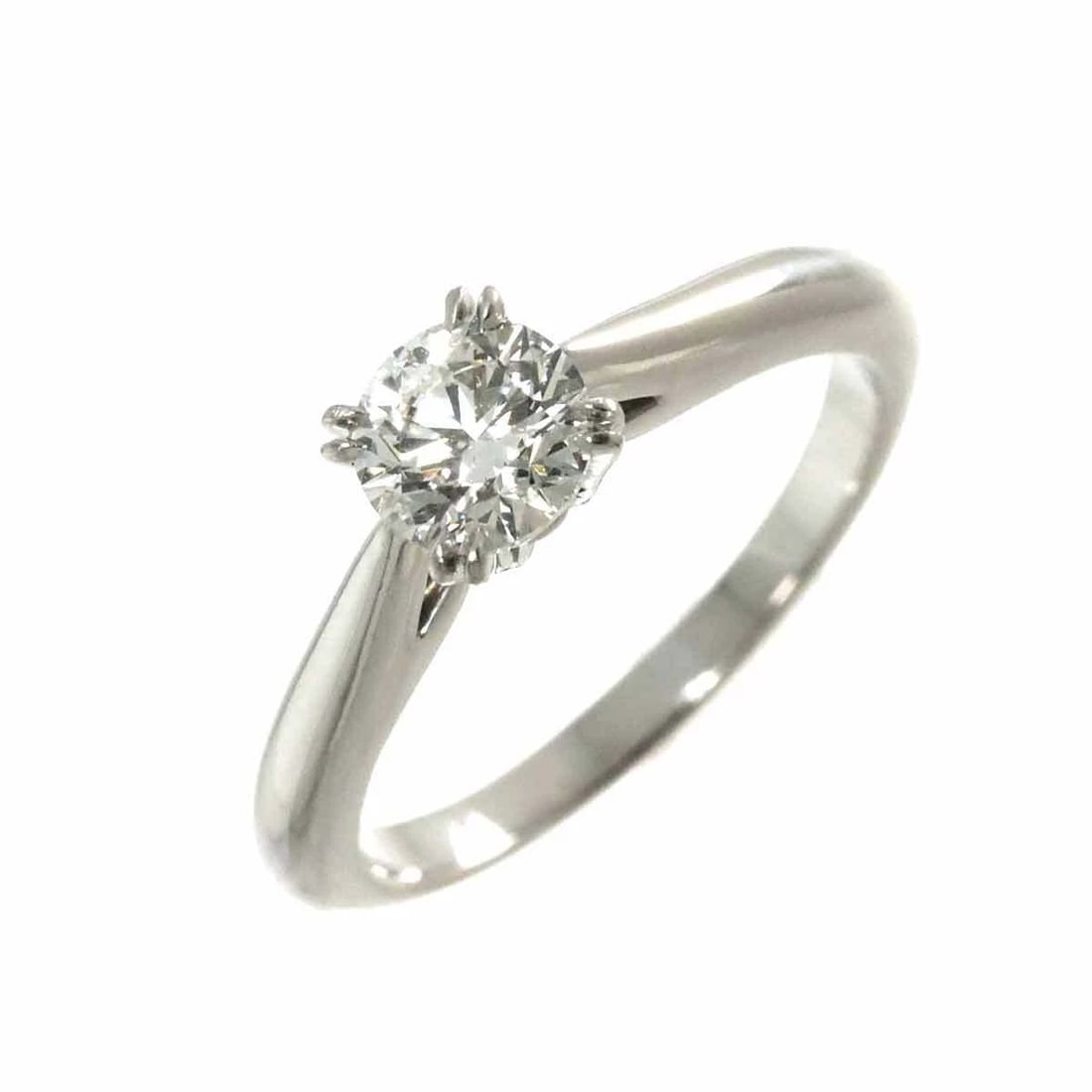 HARRY WINSTON SOLITAIRE DIAMOND RING PT: HARRY WINSTON Solitaire Diamond Ring Pt Brand: HARRY WINSTON Type: Ring Material: Pt Platinum Main Stone Natural Color: Platinum Size: 4-4.5(US) Accessories: None Accessories Notice: When