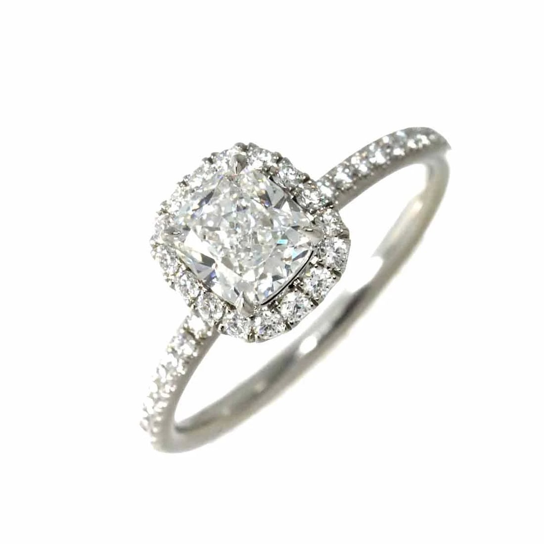 HARRY WINSTON DIAMOND RING PT: HARRY WINSTON Diamond Ring Pt Brand: HARRY WINSTON Type: Ring Material: Pt Platinum Main Stone Natural Color: Platinum Size: 6-6.25(US) Accessories: None Accessories Notice: When purchasing