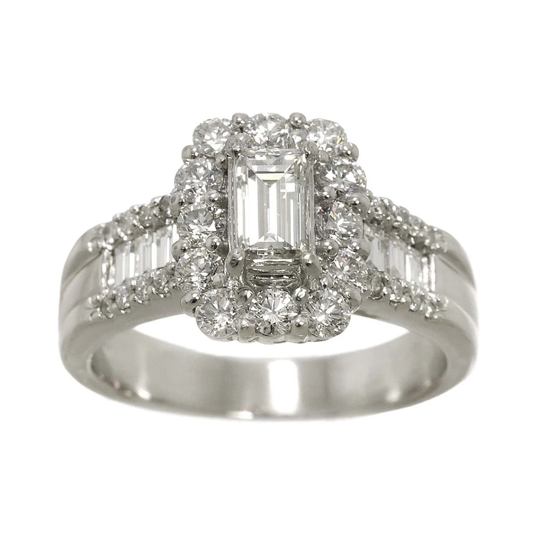 DIAMOND RING PT PLATINUM - 2