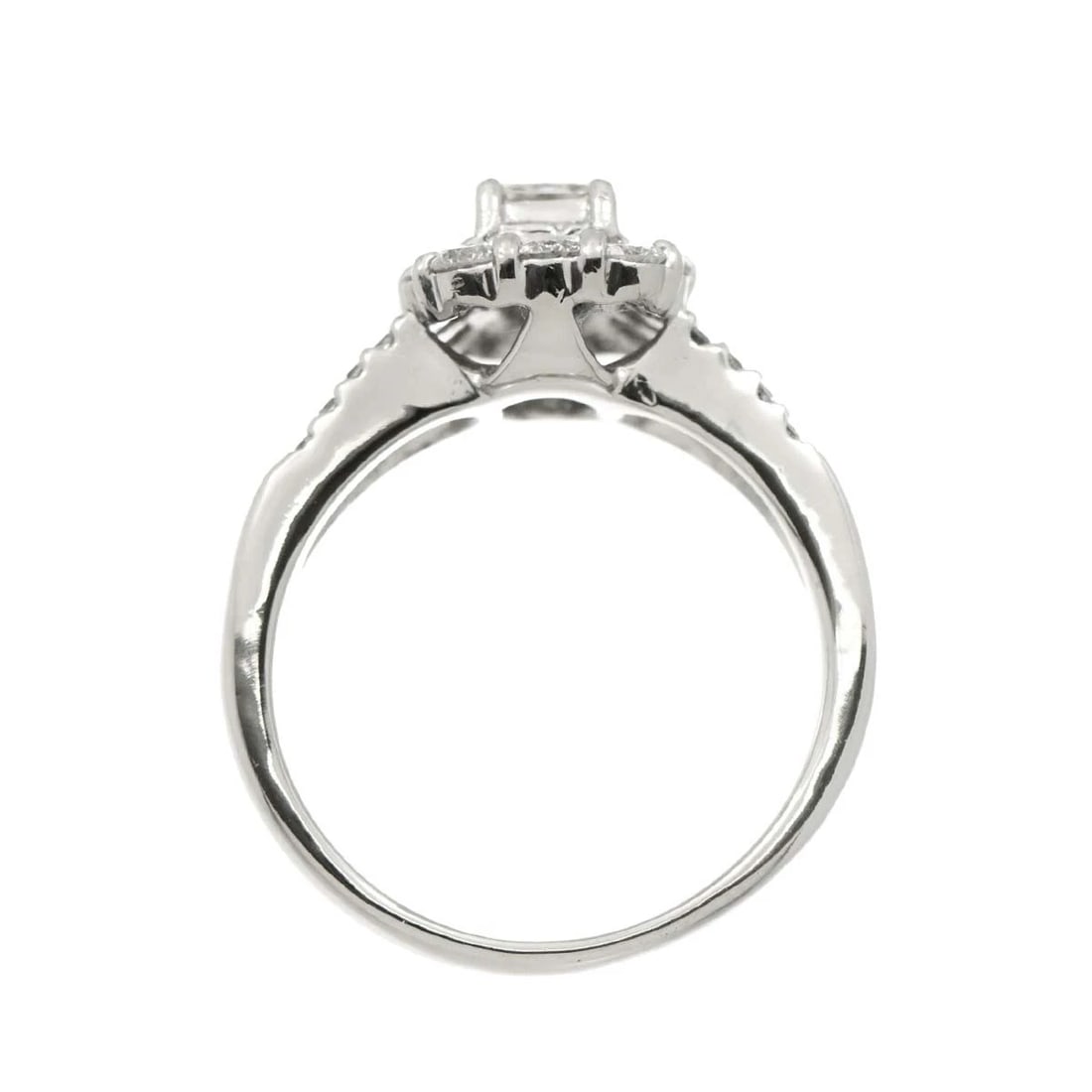DIAMOND RING PT PLATINUM - 5