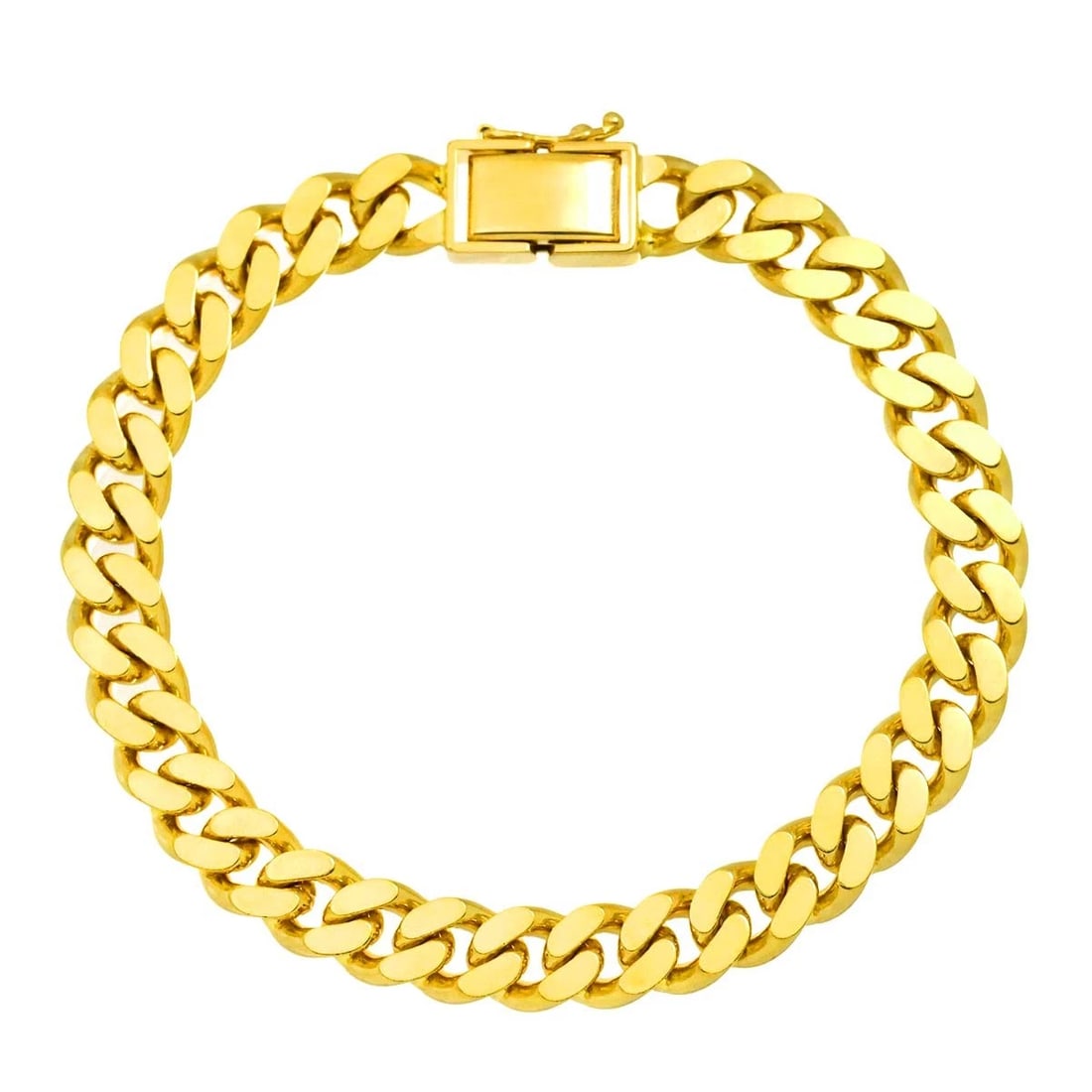 KIHEI CHAIN BRACELET 18K YG 750 (1 of 5)