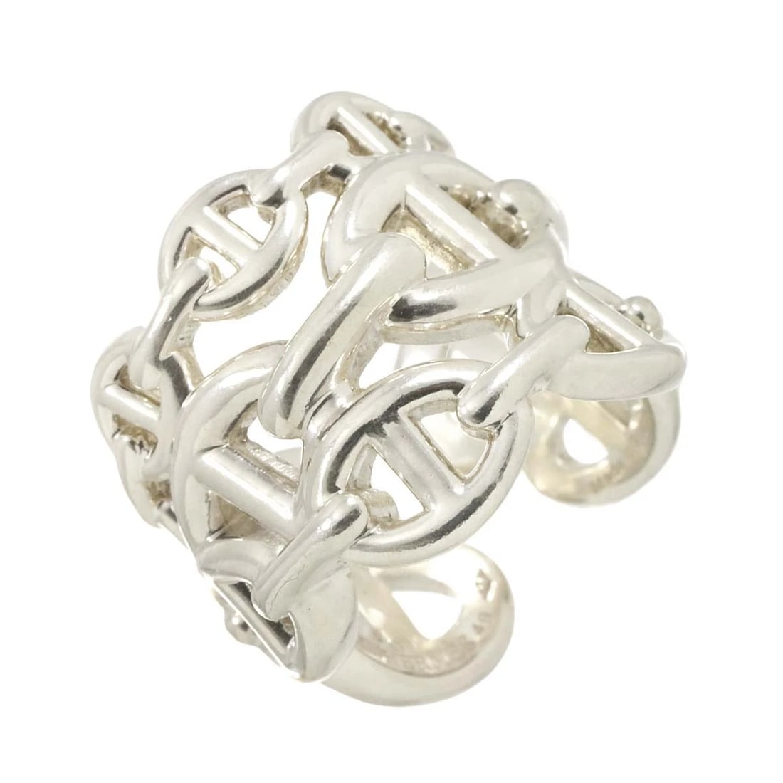 HERMES CHAINE DANCRE RING GM SILVER 925 (1 of 2)