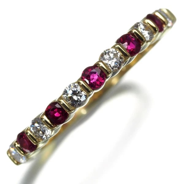 TIFFANY&CO. RING RUBY DIAMOND - 2