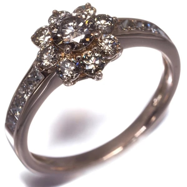 GSTV RING BROWN DIAMOND - 2