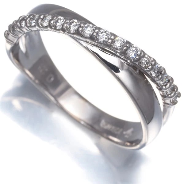 PONTE VECCHIO RING DIAMOND: Ponte Vecchio Ring Diamond Brand: Ponte Vecchio Type: Ring Material: Metal White Gold Main Stone Natural Color: White Gold Size: US6-6.25 Accessories: None Accessories Notice: When purchasing