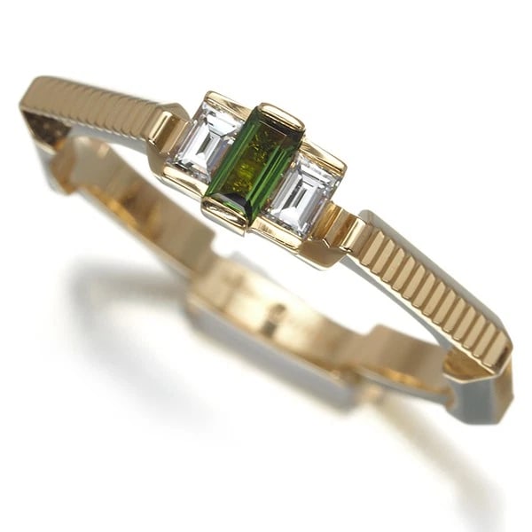 GUCCI RING TOURMALINE DIAMOND (1 of 3)