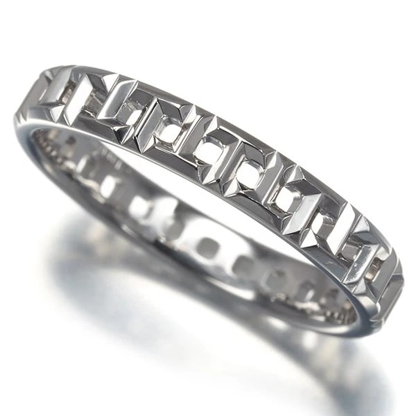 TIFFANY&CO. RING TTIFFANY TRUE NARROW: Tiffany&Co. Ring TTiffany True Narrow Brand: Tiffany & Co. Type: Ring Material: Metal White Gold Color: White Gold Size: US8.5 Accessories: None Accessories Notice: When purchasing pre-owned