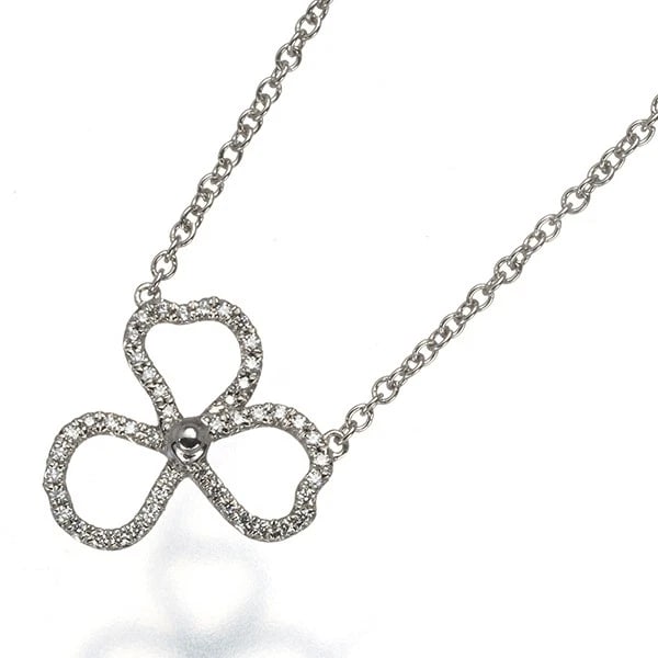 TIFFANY&CO. NECKLACE DIAMOND PAPER FLOWERS 950 PLATINUM: Tiffany&Co. Necklace Diamond Paper Flowers 950 Platinum Brand: Tiffany & Co. Type: Necklace Material: Metal Platinum Main Stone Natural Color: Platinum Size: Necklace length: 41cm 