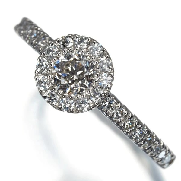 DIAMOND CIRCLE RING 900 PLATINUM: Diamond Circle Ring 900 Platinum Brand: Unbranded Type: Ring Material: Metal Platinum Main Stone Natural Color: Platinum Size: US5 Accessories: None Accessories Notice: When purchasing