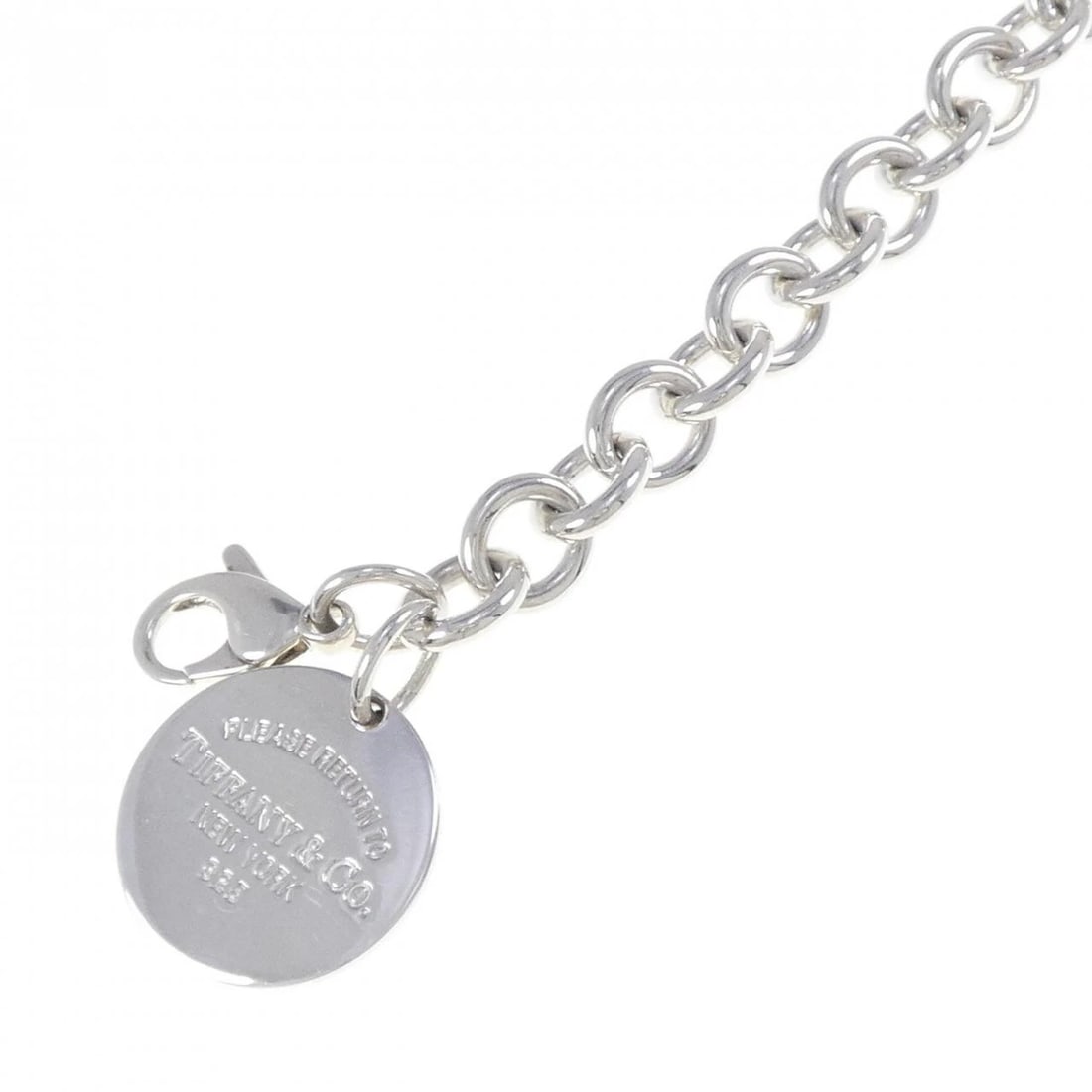 TIFFANY RETURN TO TIFFANY BRACELET: Tiffany Return to Tiffany Bracelet Brand: Tiffany Type: Bracelet Material: 925 Silver Color: Silver Size: 19cm Accessories: None Accessories Notice: When purchasing pre-owned goods, please
