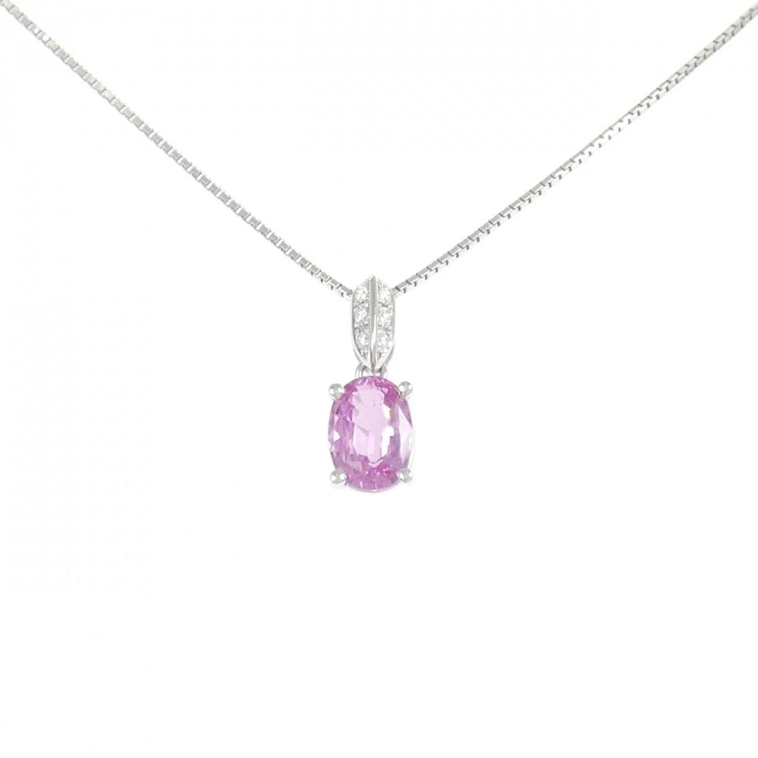 TASAKI SAPPHIRE NECKLACE: TASAKI Sapphire Necklace Brand: TASAKI Type: Necklace Material: Platinum 900 Platinum 850 Main Stone Sapphire Color: Platinum Size: 45cm Accessories: None Accessories Notice: When purchasing