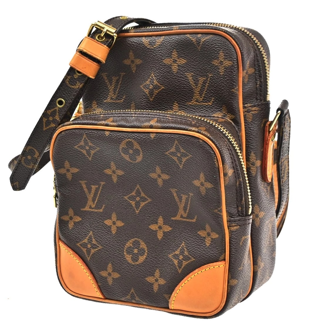 LOUIS VUITTON AMAZON CROSSBODY SHOULDER BAG MONOGRAM LEATHER (1 of 9)
