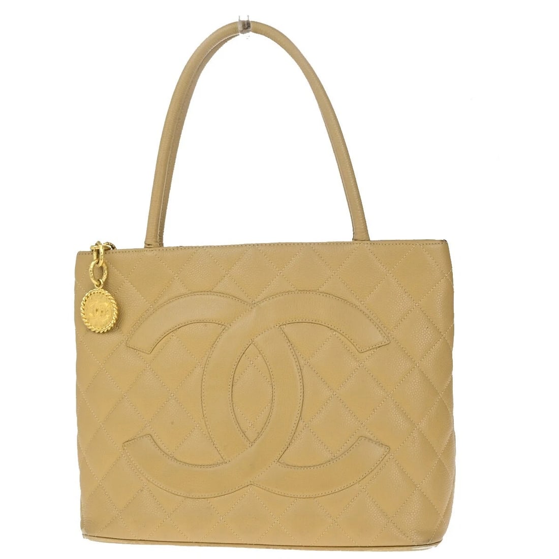CHANEL CC MEDALLION MATELASSE SHOULDER BAG (1 of 12)