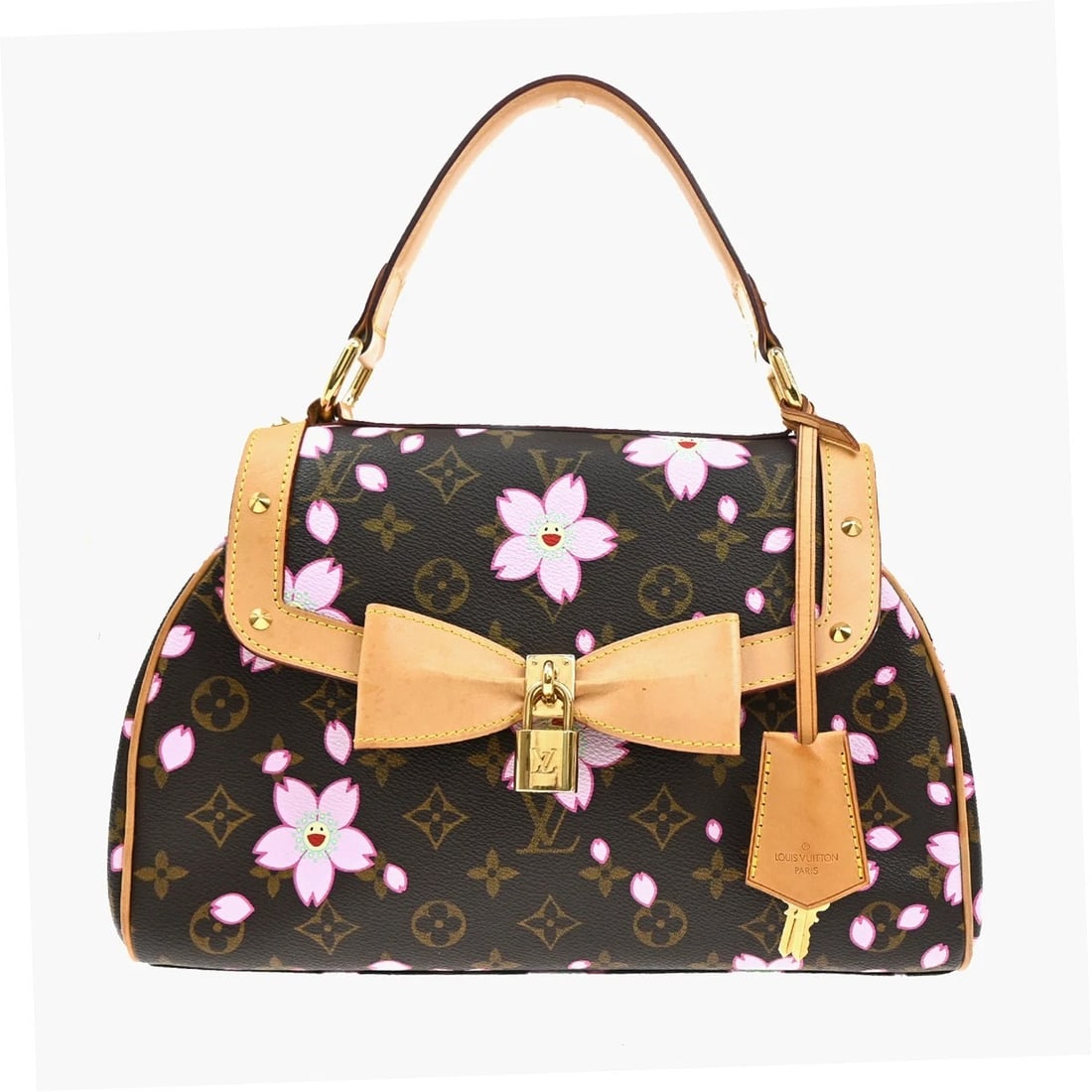 LOUIS VUITTON SAC RETRO PM HAND BAG MONOGRAM CHERRY BLOSSOM (1 of 11)