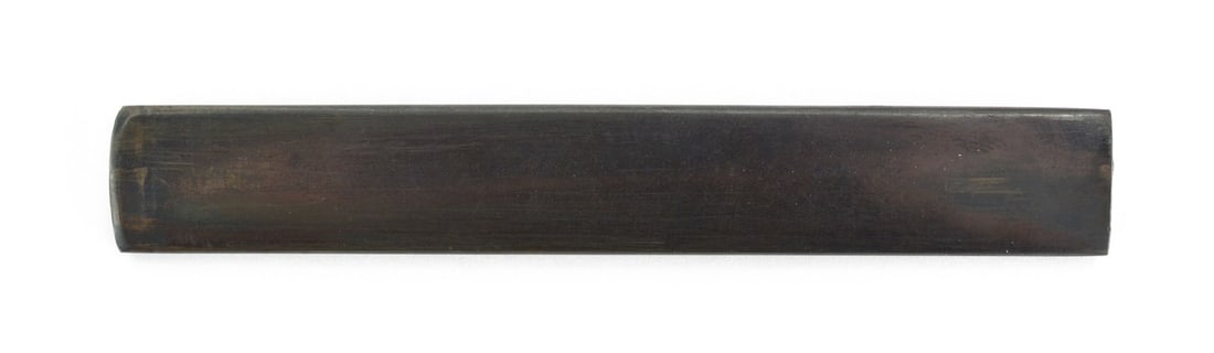 KINKO KODZUKA: Kinko Kodzuka Description: Kinko Kodzuka. Shakudo nanako ground. Banner with streamers and poles. Unsigned. Size: None Accessories: None Accessories Notice: When purchasing pre-owned goods,