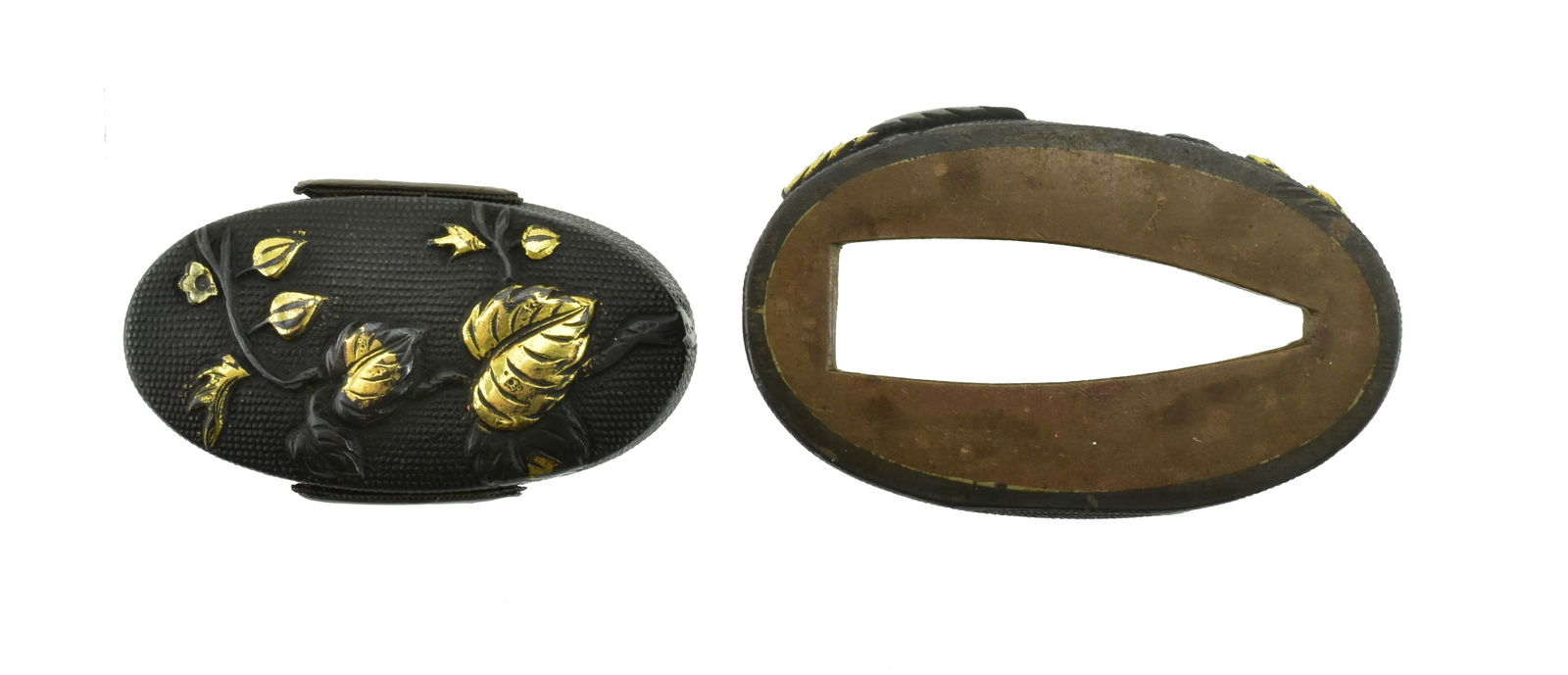 AUTHENTIC KINKO FUCHI KASHIRA: Authentic Kinko Fuchi Kashira Description: Authentic Kinko Fuchi Kashira Size: None Accessories: None Accessories Notice: When purchasing pre-owned goods, please refer to the photos of the items