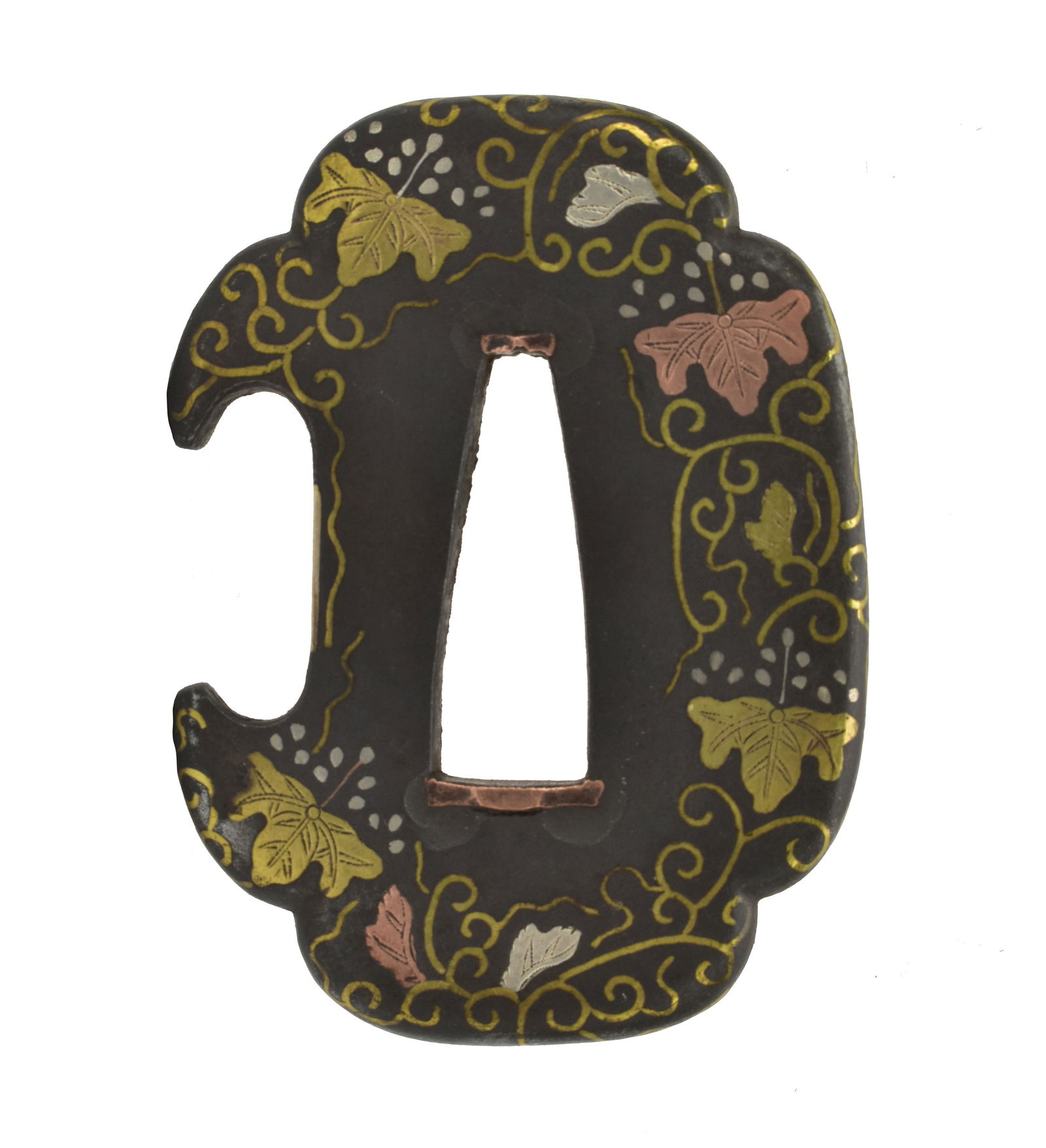 AUTHENTIC JAPANESE TSUBA: Authentic Japanese Tsuba Description: Authentic Japanese Tsuba Size: None Accessories: None Accessories Notice: When purchasing pre-owned goods, please refer to the photos of the items to check