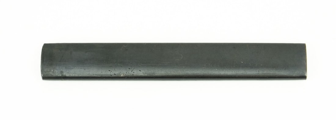 KINKO KODZUKA: Kinko Kodzuka Description: Kinko Kodzuka. Edo period (19th Century). Depicting a high relief designed of peony with paper slip on Iroe Takazogan. Signed on slip: Goto Mitsu Naga. All on shakudo nanako