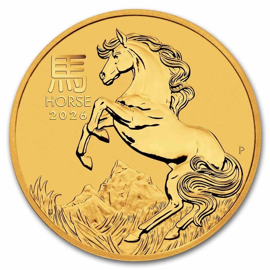 2026 AUSTRALIA 1 OZ GOLD LUNAR HORSE (1 of 3)